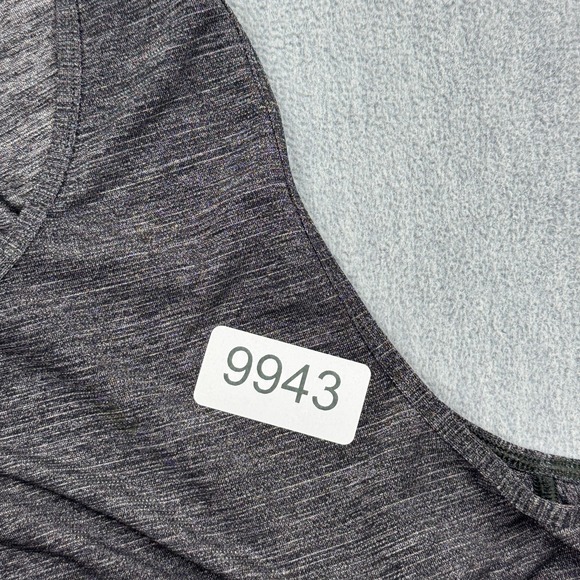 Lululemon Shirt Mens Small Heathered Black Open Air Singlet Athletic Gym Workout - Picture 8 of 8